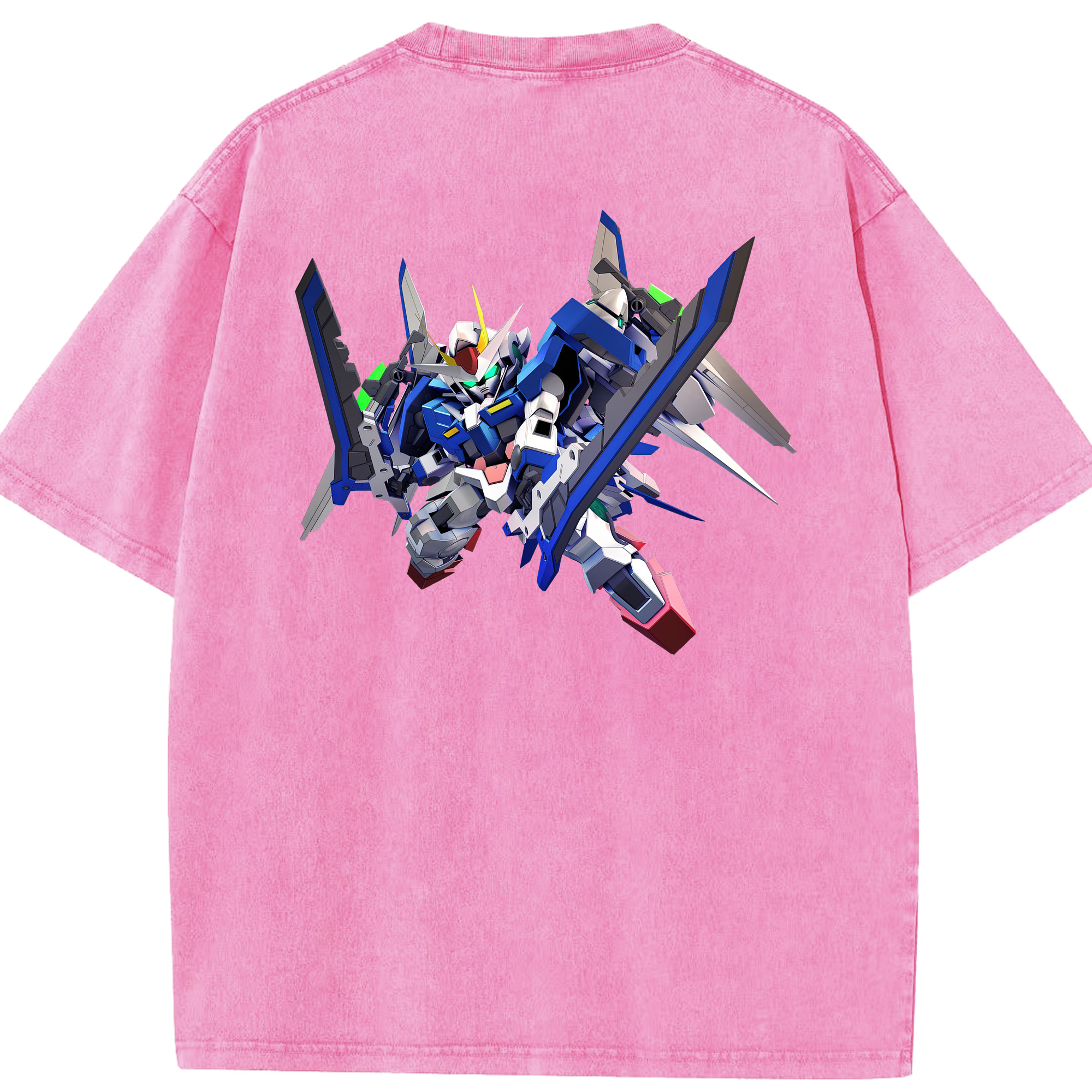 （画像用） 機動戦士ガンダム Mobile Suit Gundam 綿100% ヴィンテージ風 半袖Tシャツ（背面プリント）